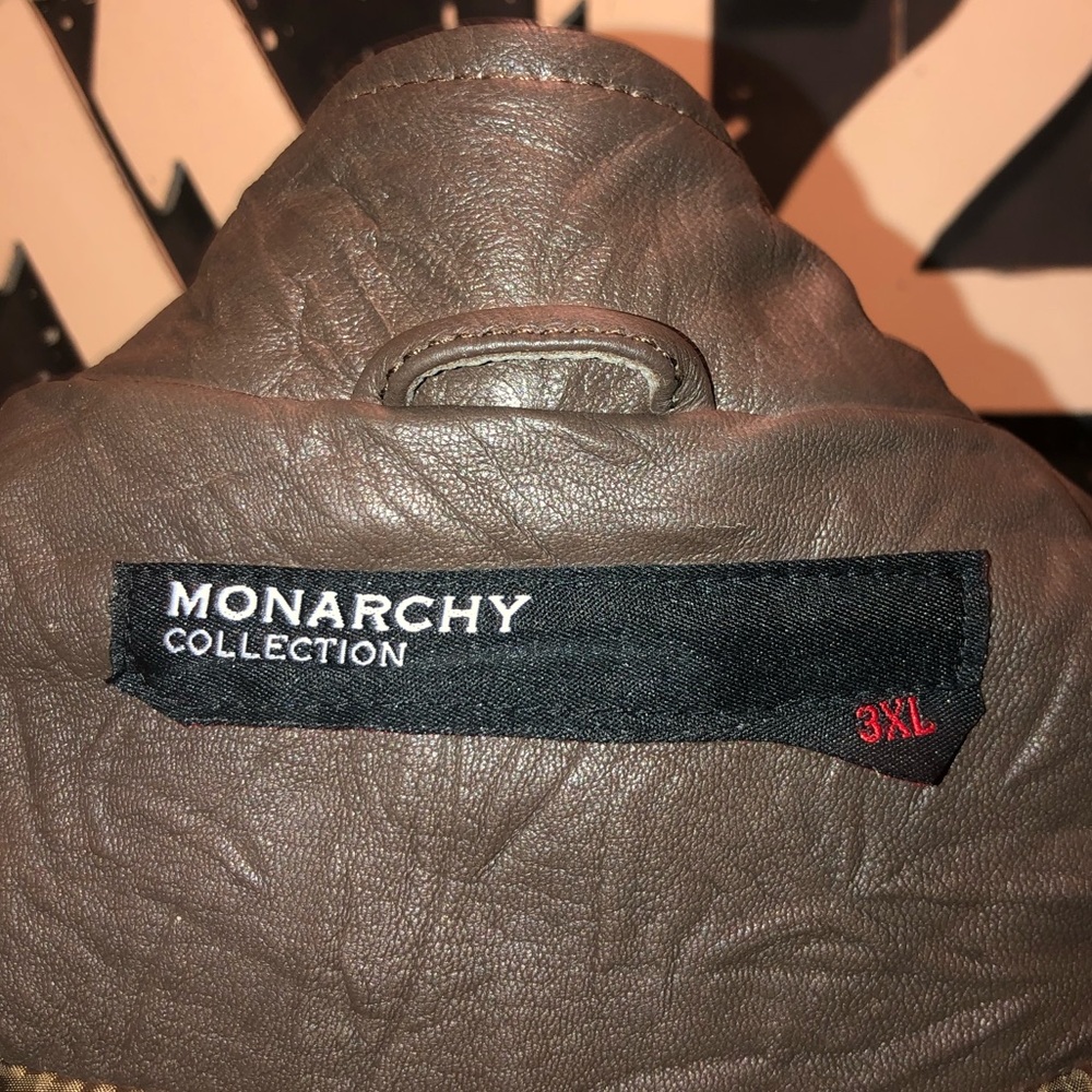 🔥Monarchy🔥Leather🔥Collection🔥Jacket🔥 - Picture 16 of 16